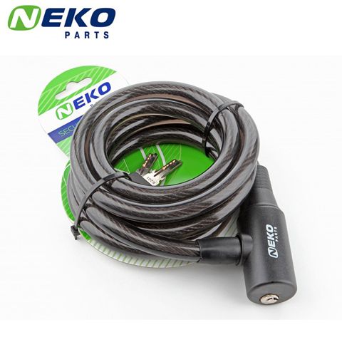 NK-505-12 - Замок на ключ NK-505-12 спіраль 12х1800мм