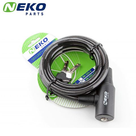 NK-505-10 - Замок на ключ NK-505-10 спіраль 10х1800мм