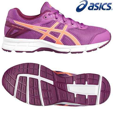 c-C626N-3606-6.5 - Кросівки бігові дитячі GEL-GALAXY 9 GS VLT/RED/VLT K