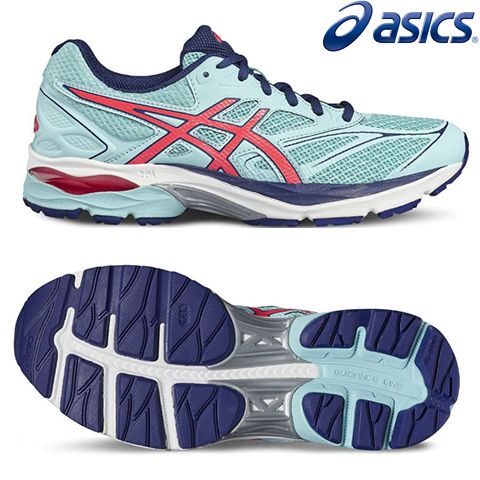 c-T6E6N-6706-10 - Кросівки бігові жіночі GEL-PULSE 8 BLU/RED/BLU W