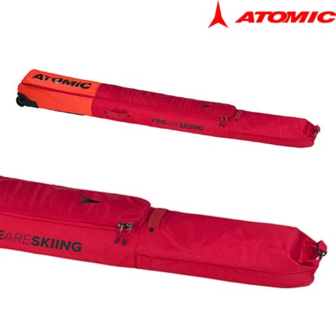AL5037510 - Сумка для лиж (2 пари) RS DOUBLE SKI WHEELIE red/bright red