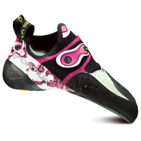 10JWP-33.5 - Скельники La Sportiva SOLUTION WMN white/pink