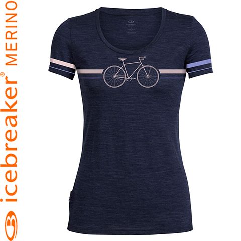 103 250 401 XS - Футболка жіноча Wmns TechLite SS Scp Fixie Fathom Heather