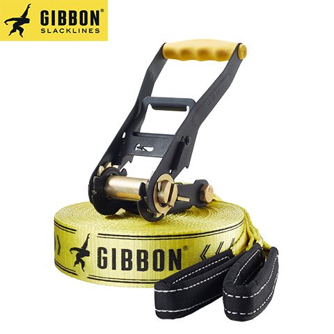 13840 - Стропа для ходьби CLASSICLINE X13 15 м Slackline Set жовта