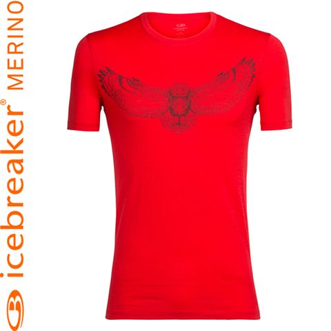 104 137 601 L - Футболка чоловіча Tech Lite SS Crewe Night Owl Mens rocket