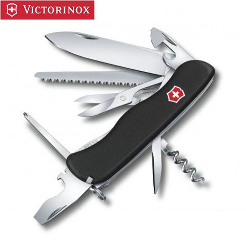 0.8513.3 - Ніж OUTRIDER 111 мм (14 предметів) чорний нейлон