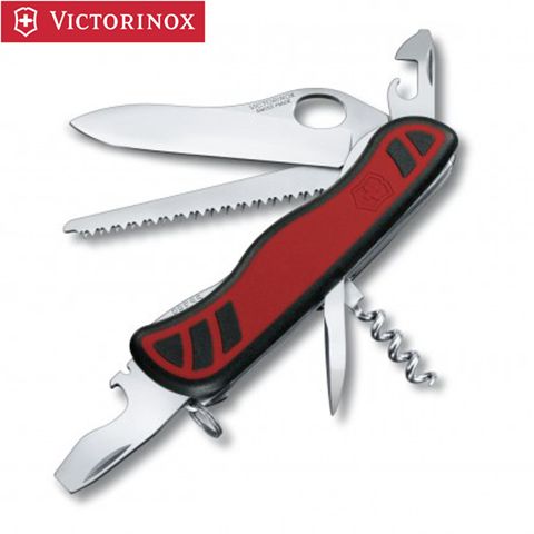 0.8361.MC - Ніж складаний FORESTER 111 мм red-black (10 предметів)