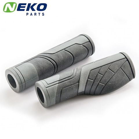 NKG-196 - Ручки на кермо NKG-196 PRO 125мм ергономічні чорний/сірий