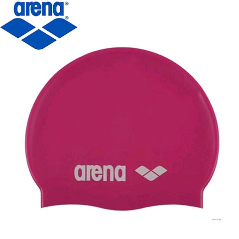 91662-091 - Шапочка для плавання CLASSIC SILICONE fuchsia/white