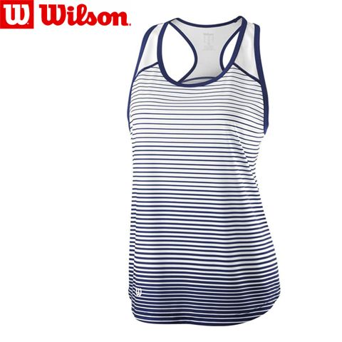 WRA766103XS - Майка жіноча Team Striped Tank Dark Blue/White SS18