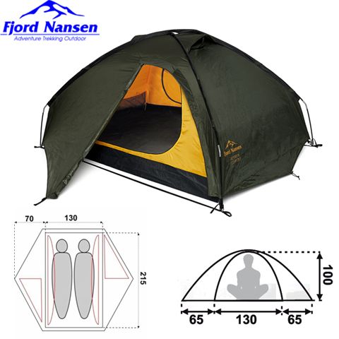 fn_41300 - Намет туристичний SIERRA II COMFORT thyme green