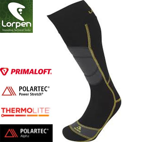 6110008-9937-M - Шкарпетки T3+ Ski Polartec&reg; Warm Active (SWA 9937) black