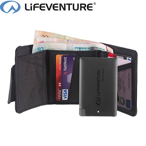 68305 - Гаманець з павербанком RFID Charger Wallet grey