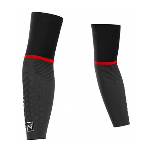 AFV2-99GY-T4 - Рукави компресійні ArmForce Ultralight black T4 (>31 см)