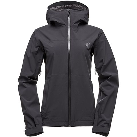 BD M697.015#XS - Куртка штормова жіноча W Stormline Stretch Rain Shell black