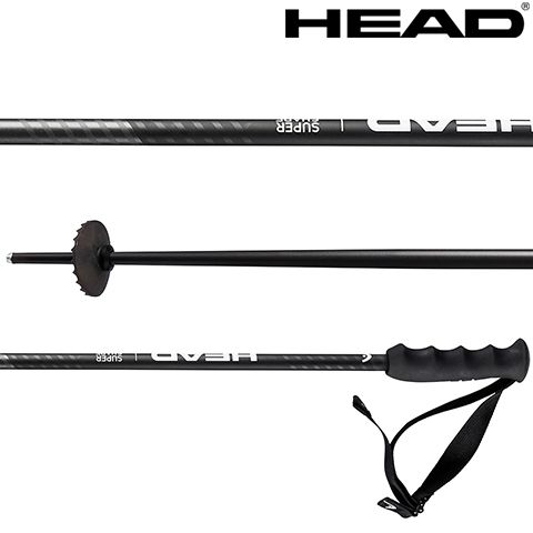 381950-120 - Палки лижні SUPERSHAPE black