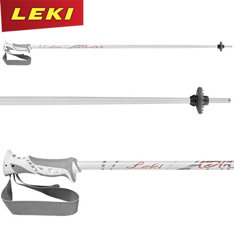 64946501-110 - Палки лижні BLISS white/silver/rosegold