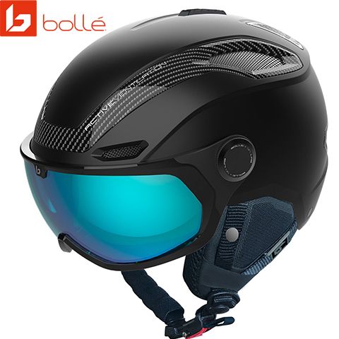 31821bol - Шолом V-LINE CARBON stealth black  Photochromic Lens (Cat.1-3) 55-59