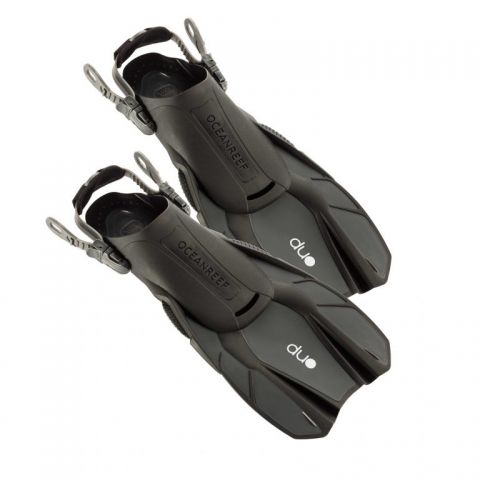 OR020111 - Ласти DUO TRAVEL FINS black S/M (36-42)