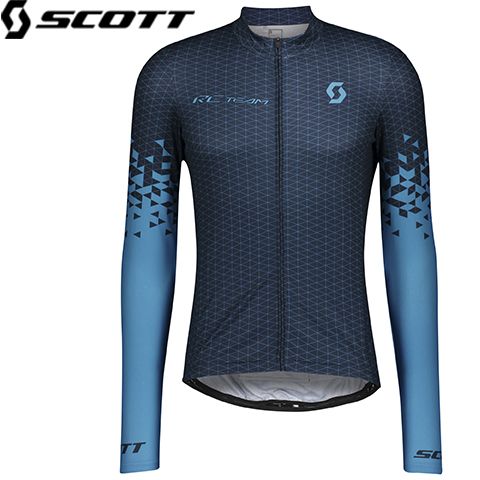 280321.6851.006 - Велофутболка SCOTT RC TEAM 10 L/SL midnight blue/atlantic blue