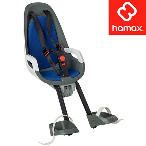 HAM.5530.22 - Велокрісло дитяче OBSERVER grey/white/blue (переднє)