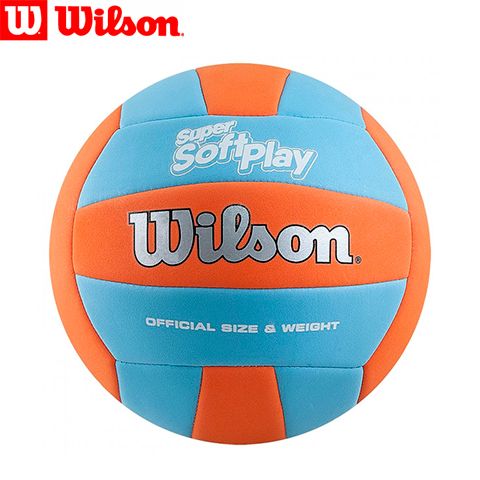 WTH90119XB - М'яч волейбольний SUPER SOFT PLAY OR/BL SS20