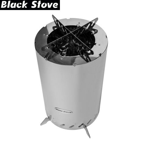114469 - Піч для кемпінгу BlackStove Picnic Silver