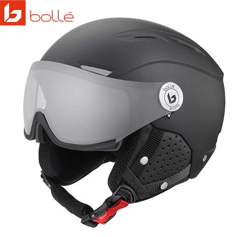 31830bol - Шолом лижний BACKLINE VISOR PREMIUM matte galaxy black (photochromic silver lens) 56-58