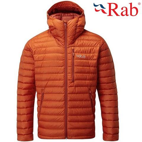 QDA-90-FС-S - Куртка пухова чоловіча MICROLIGHT ALPINE Jkt Firecracker / Red Clay