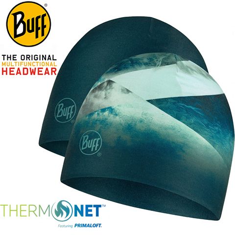124143.711.10.00 - Шапка Reversible THERMONET HAT ethereal aqua
