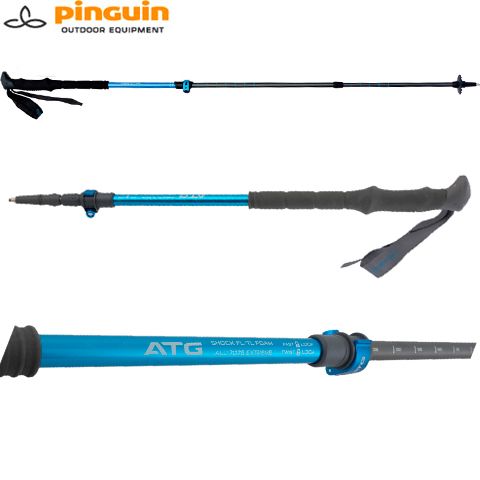 PNG 812152 - Палки трекінгові Shock FL/TL Foam blue