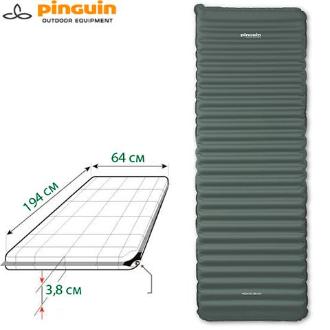 PNG 715385 - Килимок самонадувний NOMAD NX 38 grey