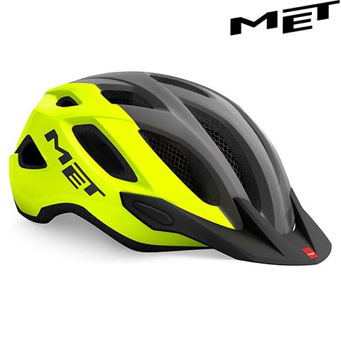 3HM109CE00XLGI3 - Велошолом CROSSOVER CE fluo yellow/gray/matt XL (60-64 см)