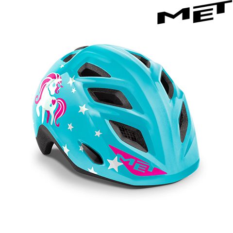 3HM089CE00UNCN - Велошолом дитячий ELFO CE blue unicorn/glossy UNI (46-53 см)