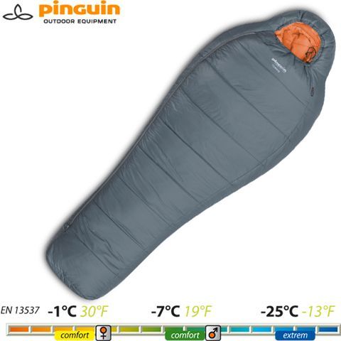 PNG 231182 - Спальник TOPAS CCS 185 Grey Left Zip 2020 (-1/-7/-25&deg;C)