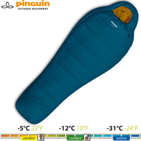 PNG 232455 - Спальник SPIRIT CCS 195 blue Right Zip 2020 (-5/-12/-31&deg;C)