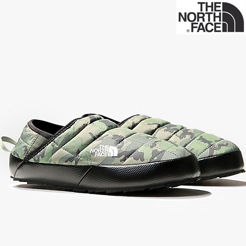 NF0A3UZN33U1.080 - Тапки утеплені M ThermoBall&trade; Traction Mule V thyme brushwood camo print/ thyme