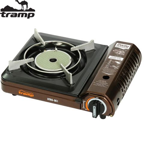 UTRG-061 - Плита газова портативна UTRG-061 з керамічним пальником (з перехідником на звичайний балон)