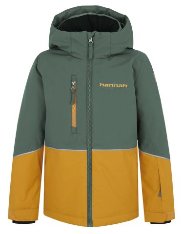10025149HHX.01#122-128 - Куртка лижна ANAKIN JR dark forest/golden yellow