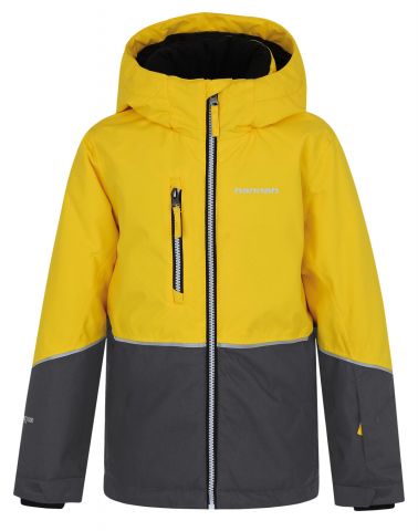 10025489HHX.01#134-140 - Куртка лижна ANAKIN JR vibrant yellow/dark gray mel II