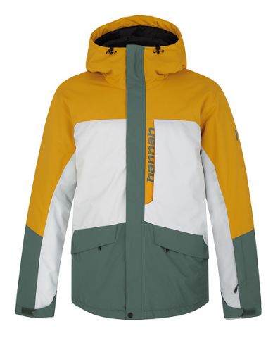 10025223HHX.01#M - Куртка лижна GAROW golden yellow/dark forest