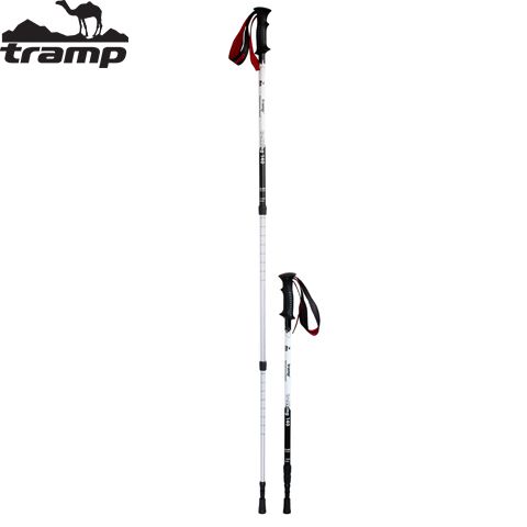TRR-003 - Палки трекінгові TREKKING 140 Alu 6061 white