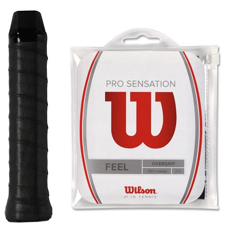 WRZ4011BK - Обмотка PRO OVERGRIP SENSATION black (12 шт.)