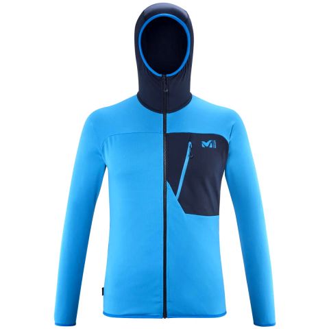 MIV9469 9765#S - Фліс чоловічий SENECA hoodie M methyl blue/saphir