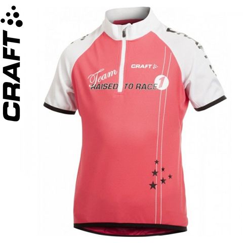 1900702-2444-134/140 - Велофутболка дитяча JR Bike Jersey cheer/white/black 134/140