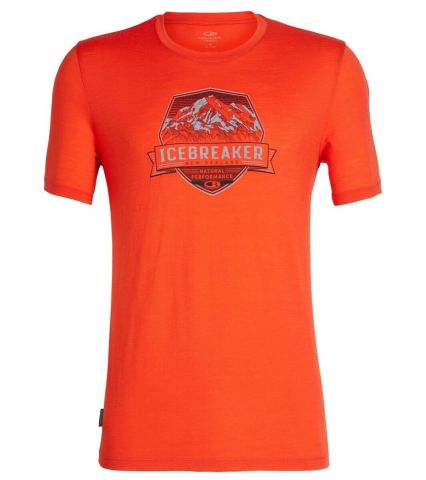 104 578 601 M - Футболка чоловіча Tech Lite SS Crewe Cook Crest MEN chili red M