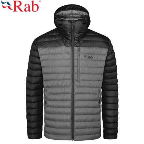 QDB-12-BGP#M - Куртка пухова MICROLIGHT ALPINE Jacket black/graphene