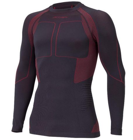 A740.9952#XSS - Термобілизна (верх) POLAR BEAR Men's Long Sleeve Shirt black/red