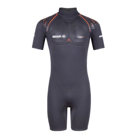 535326 - Гідрокостюм OPTIMA SHORTY MAN 3 мм black/orange