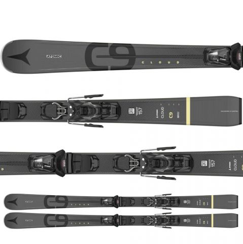 AASS02840#164 - Лижі CLOUD C9 grey + кріплення M 10 GW (164 см)